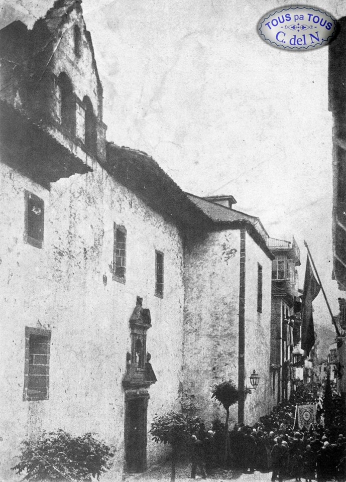 Figura 1 Convento Encarnacion Fachada circa1910 www touspatous es