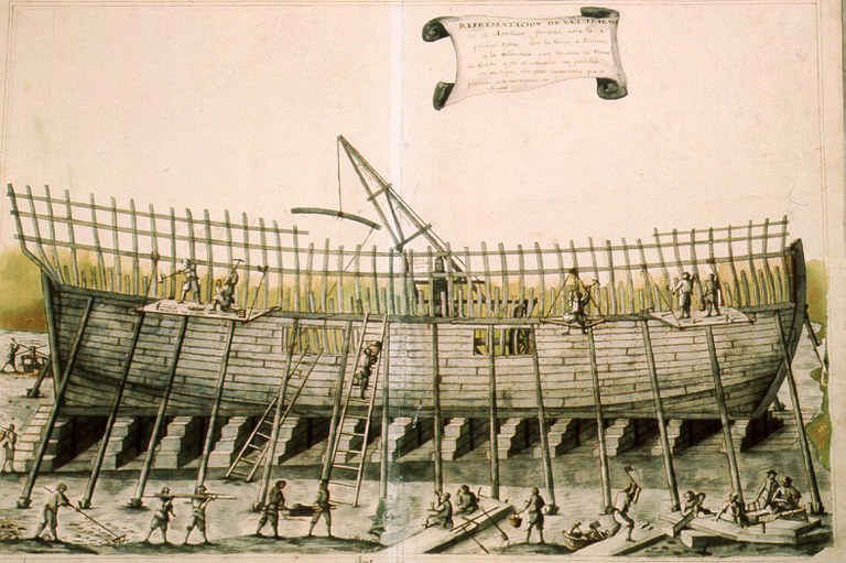 Construcción naval en la cornisa cantábrica en la Edad Moderna: barcos y astilleros