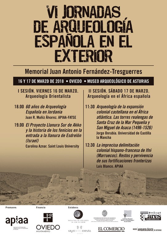 VI Jornadas de Arqueología española en el exterior